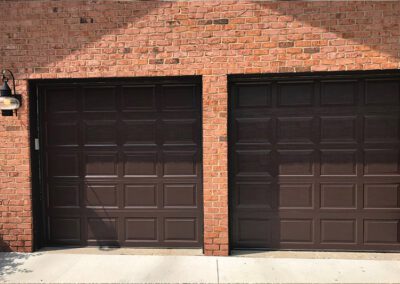 double-door-garage-door-install
